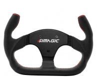 SIMAGIC C-Shaped Steering wheel without HUB, 325mm, Leather - 1349636 - zdjęcie 1
